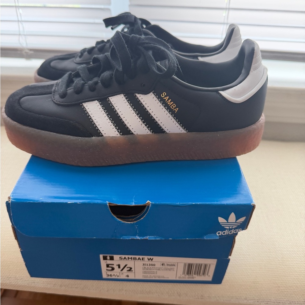 Adidas Samba OG Black/White - Picture 4 of 8